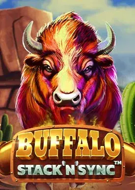 Buffalo selvaggi e simboli sincronizzati che riempiono i rulli.