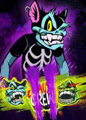 Grafica urban street con personaggi wild e free spin ad alta varianza.